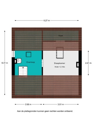 Plattegrond - Boudewijnstraat 72, 4791 CL Klundert - Boudewijnstraat 72 - 2e verdieping - 2D.jpg